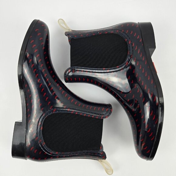 New Womens Henry Ferrera Rain Boots Size 9 - Picture 7 of 12